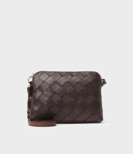 SEATTLE SHOULDERBAG DARK BROWN SADDLER