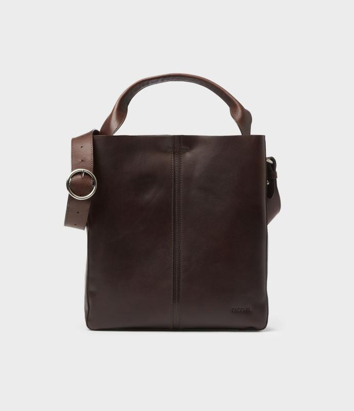 ELSA MINI DARK BROWN SADDLER