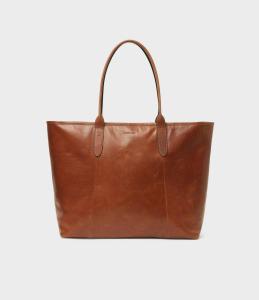 PARISA TOTEBAG BROWN SADDLER