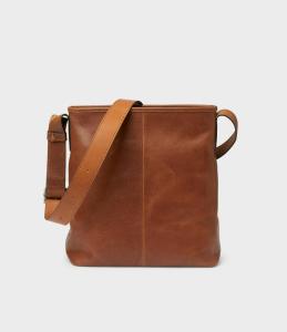LYKKE SHOULDERBAG BROWN SADDLER
