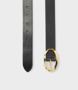 ALICIA BELT BLACK SADDLER