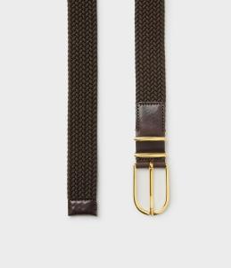 MANGOLA BELT DARK BROWN SADDLER