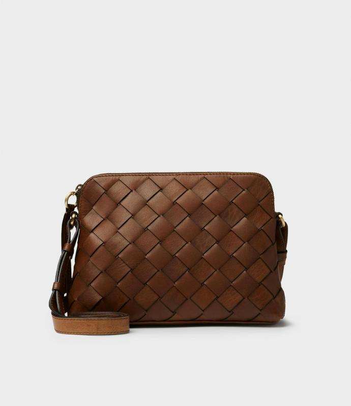 SEATTLE MIGHTY SHOULDER BAG MIDBROWN SADDLER