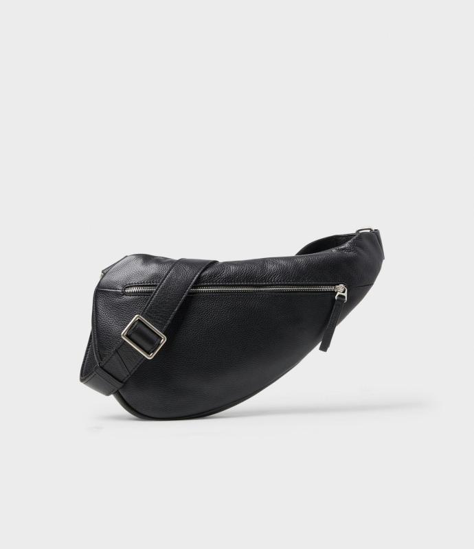 JUNO SHOULDER BAG BLACK SADDLER