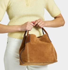 INÉS MINI TOTEBAG TAN SADDLER