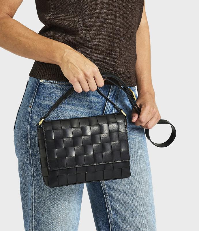 LARA MIGHTY BAG BLACK SADDLER