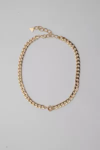 ISA NECKLACE GOLD BOW19