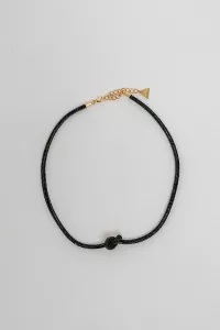 CARRIE THIN NECKLACE BLACK BOW19