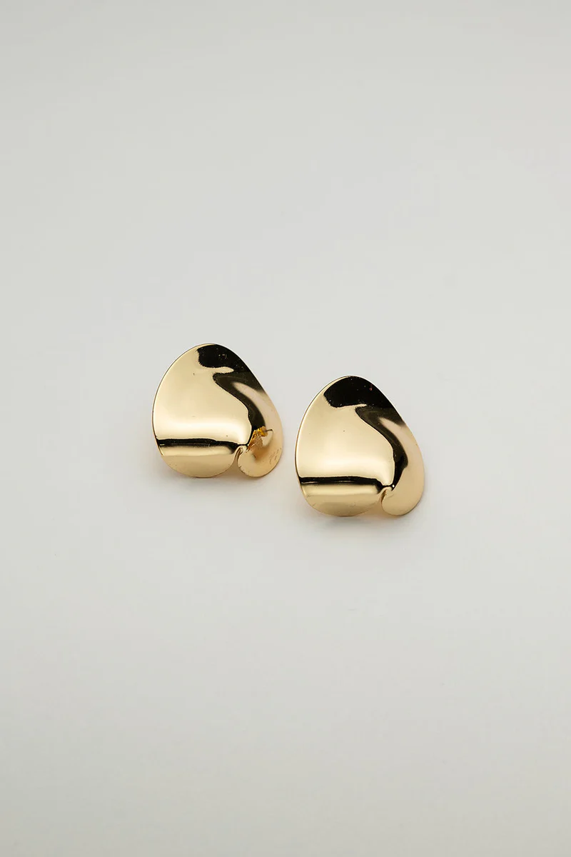 MAXINE EARRINGS GOLD BOW19