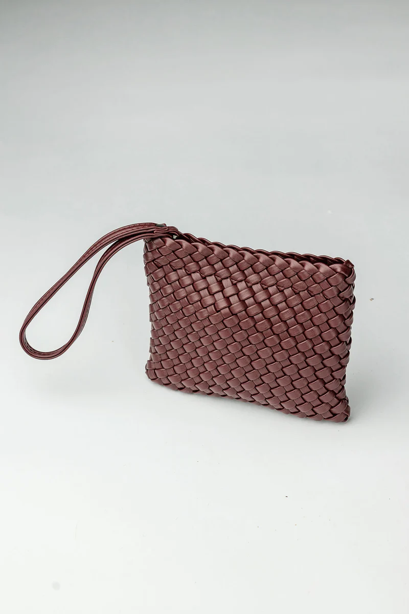 MIA POCKET BAG BURGUNDY BOW19