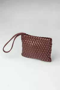 MIA POCKET BAG BURGUNDY BOW19