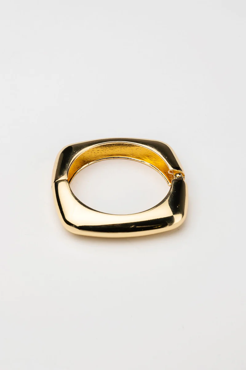 SQUARE BRACELET GOLD BOW19