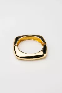 SQUARE BRACELET GOLD BOW19