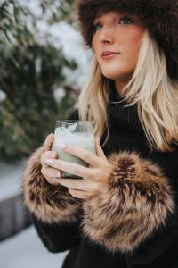 ANAIS CUFF BROWN MELANGE BOW19