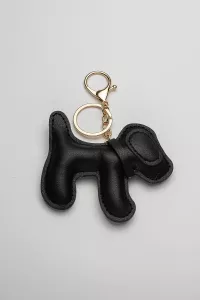 CHARM DOG BLACK BOW19