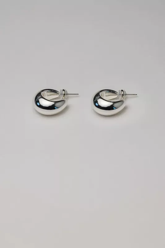 SILVER HOOPS S BOW19