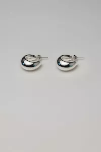 SILVER HOOPS S BOW19