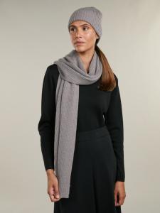 SCARF KNIT LIGHT BROWN STENSTRÖMS