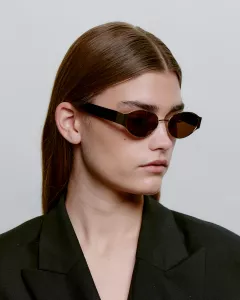 BELLA GOLD DEMI TORTOISE SUNGLASSES A.KJÆRBEDE