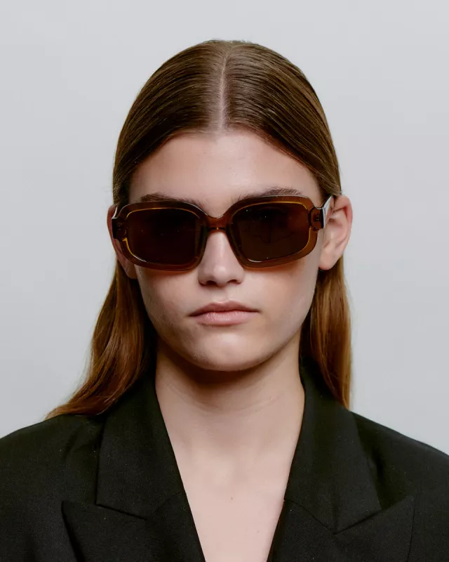 PLUTO SMOKE TRANSPARENT SUNGLASSES A.KJÆRBEDE