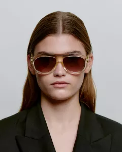 RIO ECRU TRANSPARENT SUNGLASSES A.KJÆRBEDE