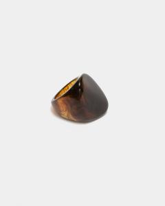 BELLE RING DARK BROWN BOW19