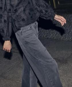MMDARA DELUXE JEANS GREY MOSMOSH