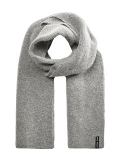 MMTHORA KNIT SCARF GREY MELANGE MOSMOSH