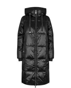 MMNOVA METALLIC DOWN JACKET BLACK MOSMOSH