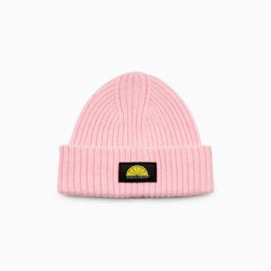 ALASSIO WOMENS BEANIE PALE PINK ACQUA LIMONE