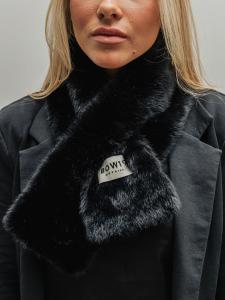 ANAIS SCARF BLACK BOW19