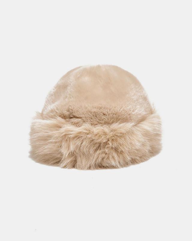 AMINA HAT BEIGE BOW19