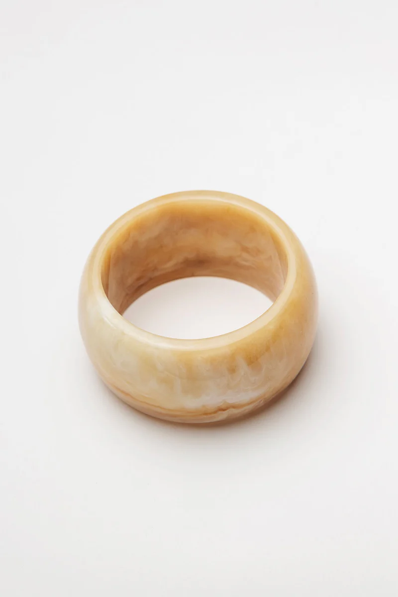 BIG BRACELET LIGHT CAMEL BOW19
