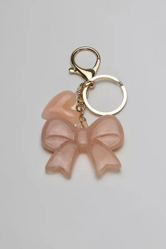 CHARM BOW PINK BOW19
