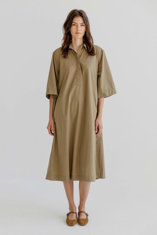 HARI DRESS PALE MOSS PROJECT AJ117