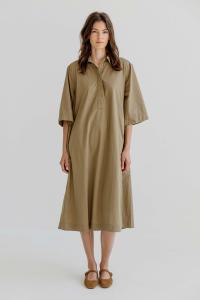 HARI DRESS PALE MOSS PROJECT AJ117