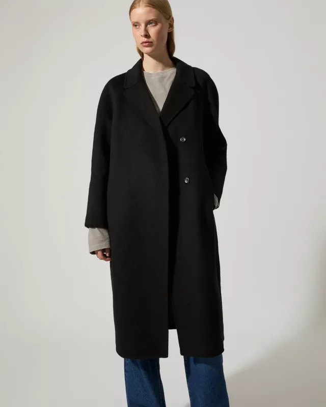 DEB COAT BLACK BRIXTOL TEXTILES