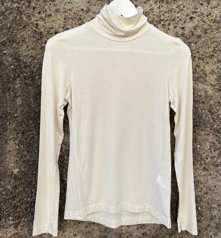 VENITIA JERSEY POLO CLASSSIC CREAM FRENCH CONNECTION