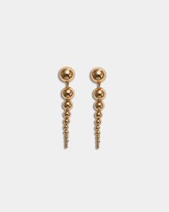 SASSY EARRINGS GOLD BOW19