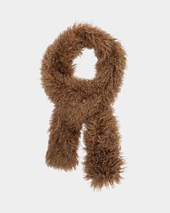 ANIQUE SCARF BROWN BOW19