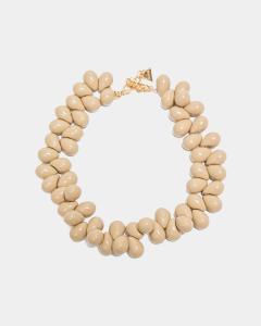 NIA NECKLACE SAND BOW19