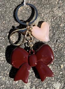 CHARM BOW RED BOW19