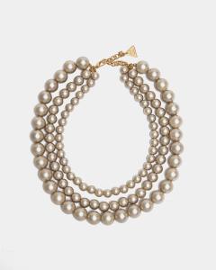 COLETTE PEARL NECKLACE PEARL BEIGE BOW19