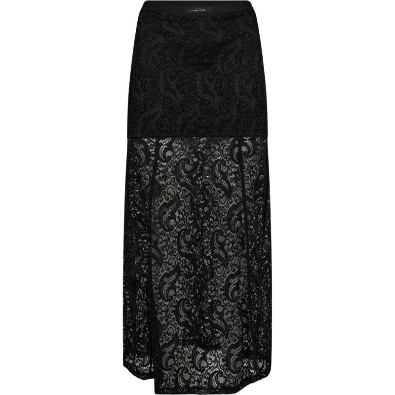 SUMMER LACE SKIRT BLACK HAUTE L'AMITIÉ