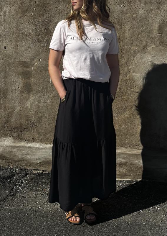 HERACC GYPSY SKIRT BLACK CO'COUTURE