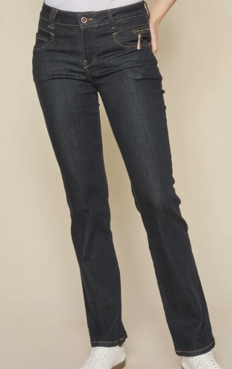 MMCARLA NAOMI DELUXE JEANS DARK BLUE MOSMOSH