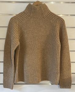 MMTHYRA HIGHNECK KNIT TANNIN MOSMOSH