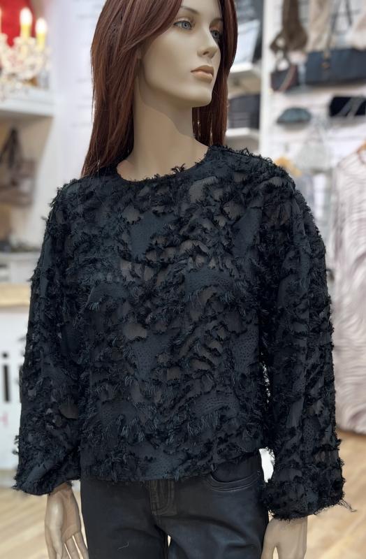 MILLACC BLOUSE BLACK CO'COUTURE