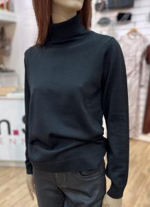 SILJA KNIT ROLLNECK BLACK STENSTRÖMS