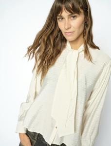 MMSABA TIE SHIRT ECRU MOSMOSH